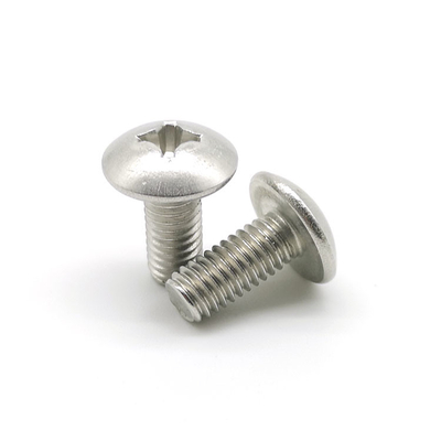 JIS B1111 Stainless Steel Machine Screws 316L Cross Recessed Drive Mushroom Head