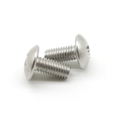JIS B1111 Stainless Steel Machine Screws 316L Cross Recessed Drive Mushroom Head