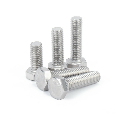 18-8 Stainless Steel Hex Head Bolts Metal 250mm Hex Head Screws