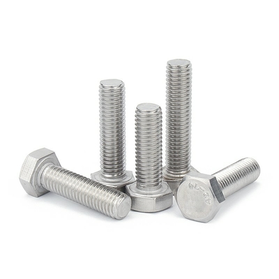 18-8 Stainless Steel Hex Head Bolts Metal 250mm Hex Head Screws