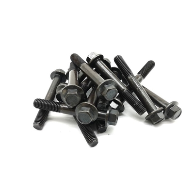 Alloy Steel Black Oxide Hex Flange Bolts GB5787 Flange Cap Screw