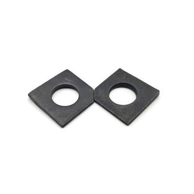 Slot Section Square Taper Washers Leveling Black Oxide Stainless Steel Washers