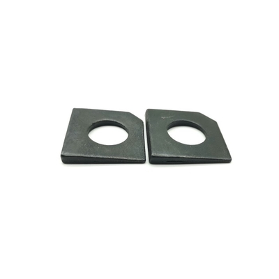 Slot Section Square Taper Washers Leveling Black Oxide Stainless Steel Washers