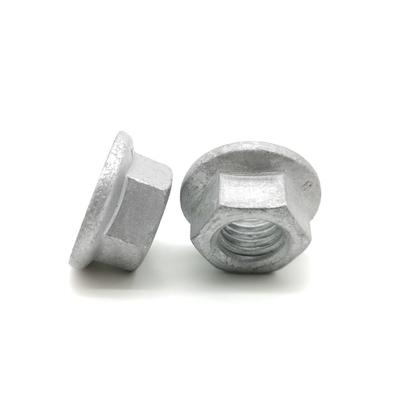 ISO4161 Metric Grade 8 Serrated Hex Flange Lock Nuts Geomet Steel